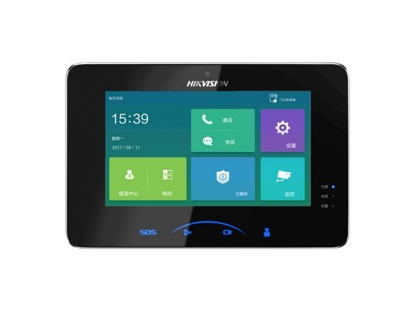 DS-KHJ8047寸 触摸屏室内机